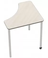 Mokyklinis kampinis stalas FLEXUS 111 x 72, aukštis - 71 cm