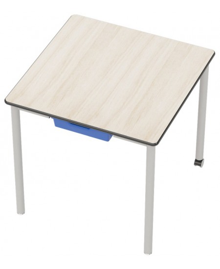 Mokyklinis stalas FLEXUS UI 80x80, aukštis - 76 cm