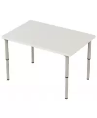 Mokyklinis stalas FLEXUS UX stalas su reguliuojamomis kojomis 120 x 60, aukštis: 55 - 75 cm