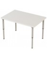 Mokyklinis stalas FLEXUS UX stalas su reguliuojamomis kojomis 120 x 60, aukštis: 55 - 75 cm