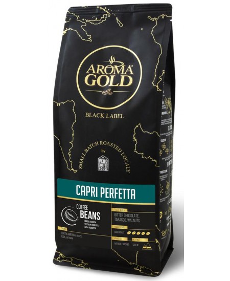 Kavos pupelės AROMA GOLD Capri Perfetta, 1kg