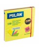Lipnūs lapeliai MILAN CHAMELEON, 76x76 mm, 100 lapelių, spalvoti