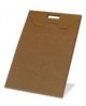 Greito uždarymo dėžutė - vokas, 600x427x11 mm, rudos spalvos, 1 vnt.