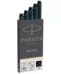 Rašalo kapsulė PARKER, juoda, 6 vnt.
