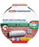 Dvipusė tvirtinimo juosta TESA Powerbond OUTDOOR, 19 mm x 5 m