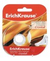 Itin skaidri lipni juostelė su laikikliu ERICH KRAUSE Crystal, 12 mm x 25 m