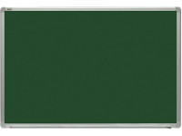 Kreidinė magnetinė lenta 2x3, 120x200 cm, aliuminio rėmas, žalia