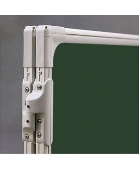 Kreidinė magnetinė dviejų dalių lenta 2x3, 300x100 cm (200/100) cm, aliuminio rėmas, žalia