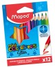 Spalvoti pieštukai MAPED Color Peps Mini, 12 spalvų