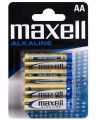 Elementai Alkaline Maxell LR06 (AA), 4 vnt.