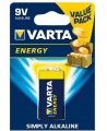 Elementas VARTA Energy Alkaline 6LR61 (krona), 1 vnt.