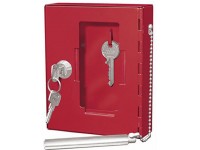 Dėžutė avariniam raktui WEDO, raudona