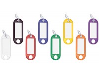 Plastikinis pakabukas raktams WEDO su žiedeliu, įvairių spalvų, 100 vnt