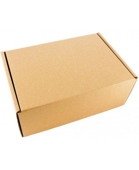 Greito uždarymo dėžė, 130x120x50 mm (tinka S, M, L dydžio paštomatams), rudos spalvos, 1 vnt.