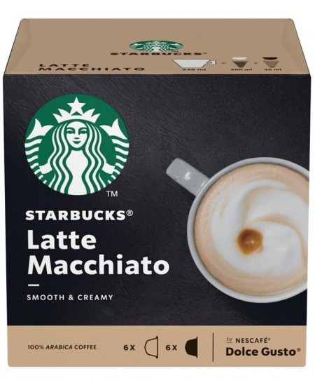 Kavos kapsulės  STARBUCKS Dolce Gusto Latte Macchiato
