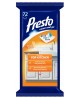 Drėgnos servetėlės PRESTO virtuvei, 72 vnt.