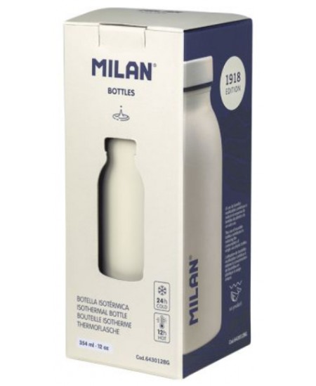 Termogertuvė MILAN 430, 354 ml, kreminės spalvos