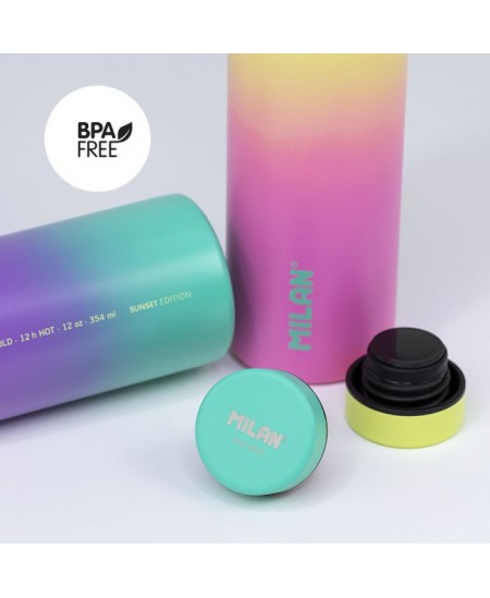 Termogertuvė MILAN Sunset, 354 ml, violetinės spalvos