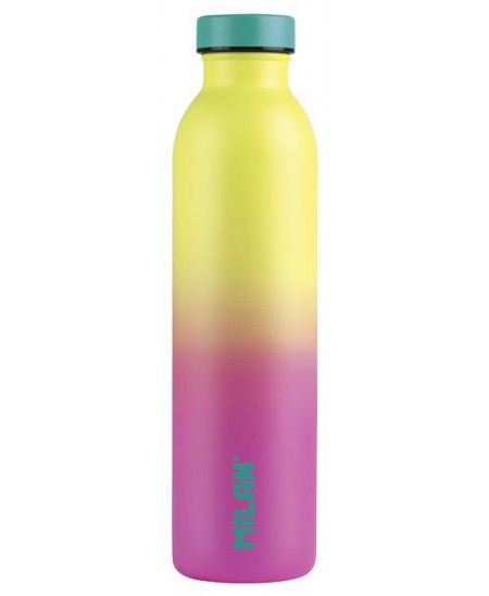 Termogertuvė MILAN Sunset, 591 ml, geltonos spalvos