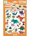 Kūno tatuiruočių rinkinys DJECO Dinozaurai