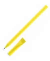 Ekologiškas tušinukas NATURELLE, 0.5 mm, geltonas korpusas, mėlynas