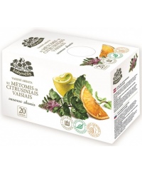 Vaisinė arbata VASAROS SKONIS su mėtomis ir citrus. vaisiais, 20 x 2.5 g