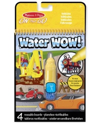 Piešimo vandeniu knyga MELISSA & DOUG Water Wow "Transportas"