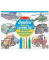 Didelis spalvinimo albumas MELISSA & DOUG Transportas