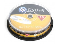 Laikmena HP DVD+R, 4.7GB, 16X, 10 vnt. iešmas