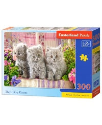 Dėlionė CASTORLAND Three Grey Kittens, 300 det.