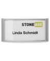 Vardinės kortelės dėklas DURABLE su magnetiniu laikikliu, 74x34 mm