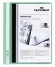 Aplankas su įsegėle ir kišene DURABLE Duraplus, A4, žalias