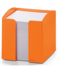 Lapeliai užrašams DURABLE oranžinėje dėžutėje, 90x90 mm, 800 lapelių