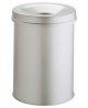 Plieninė šiukšliadėžė DURABLE, pilka, 15 l