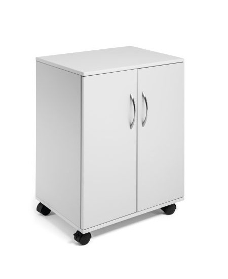 Daugiafunkcinė spintelė, DURABLE, uždara, pilka