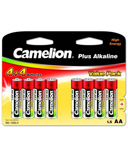 Camelion AA/LR6, Plus Alkaline, 8 pc(s)