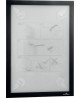 Informacinis rėmelis DURAFRAME Wallpaper, 32.3x44.6 cm, juodas