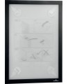 Informacinis rėmelis DURAFRAME Wallpaper, 32.3x44.6 cm, juodas