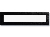 Informacinis rėmelis DURAFRAME MAGNETIC TOP, 21x4 cm, juodas