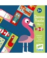 Lavinanti domino dėlionė DJECO Animo, 28 detalės