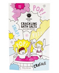 Spalvota spragsinti vonios druska vaikams NAILMATIC KIDS, rožinė, 60 g