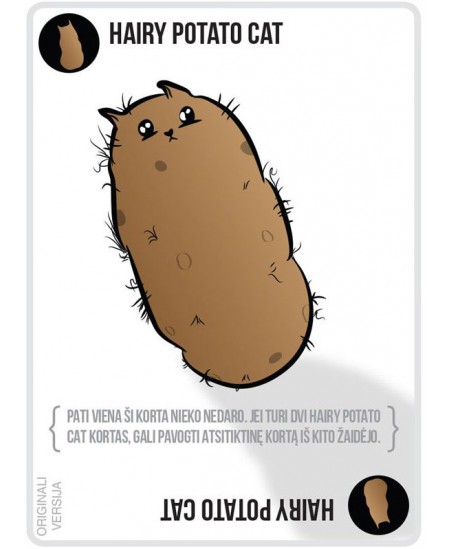 Stalo žaidimas EXPLODING KITTENS (7+)