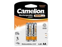Camelion AA/HR6, 2500 mAh, Rechargeable Batteries Ni-MH, 2 pc(s)