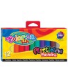 Plastilinas COLORINO, apvalus, 12 spalvų