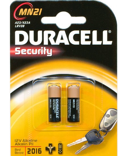 Duracell A23/MN21, Alkaline, 2 pc(s)