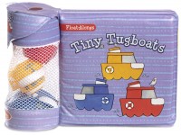 Knygutės ir trijų žaisliukų rinkinys voniai MELISSA & DOUG Maži laiveliai