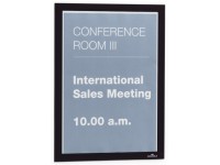 Rėmelis dokumentams DURABLE DURAFRAME®, A4, (pak. - 2 vnt.), juoda