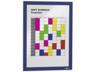 Rėmelis dokumentams DURABLE DURAFRAME®, A4, (pak. - 2 vnt.), tamsiai mėlyna