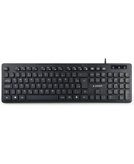 Klaviatūra Gembird KB-MCH-04, laidinė, EN