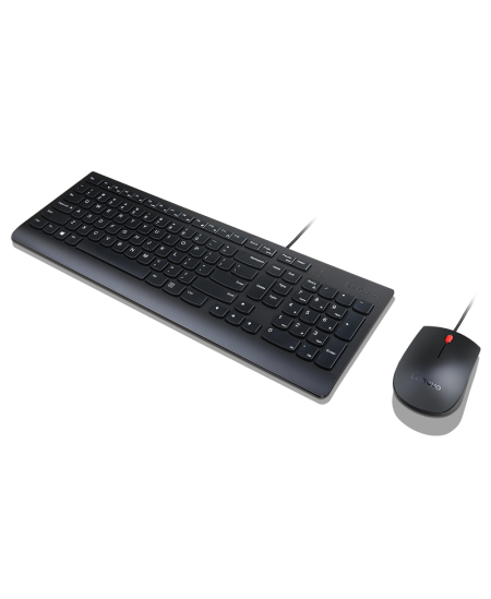 Klaviatūra su pele Lenovo, laidinė, EN/LT